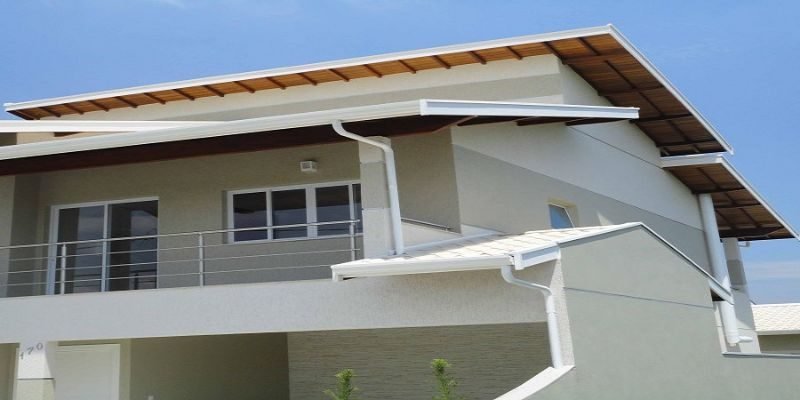 Calhas fabricadas pela Metalúrgica Vera Cruz